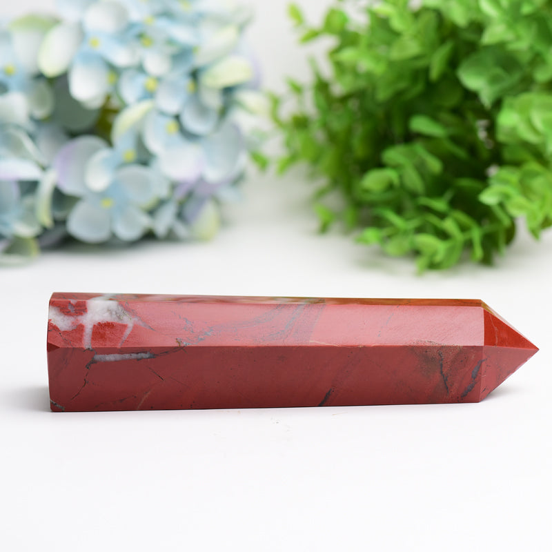 6.0"-8.0" Red Jasper Crystal Tower Bulk Wholesale Wholesale Crystals USA