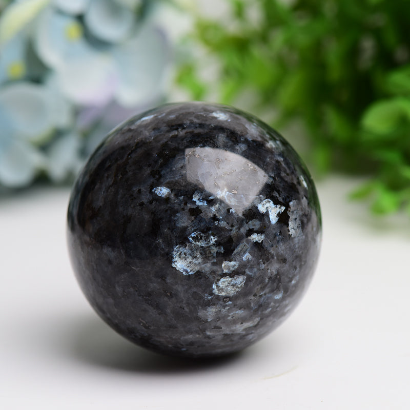 2.0"-3.0" Larvikite Crystal Sphere Bulk Wholesale Wholesale Crystals USA