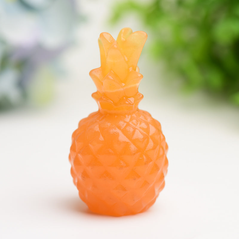 2.5" Pinapple Crystal Carving Bulk Wholesale Wholesale Crystals USA