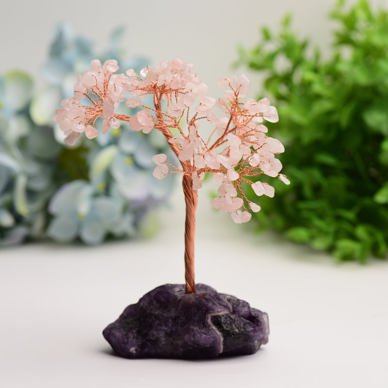 Crystal Tree with Dream Amethyst Base Free Form Bulk Wholesale Wholesale Crystals USA