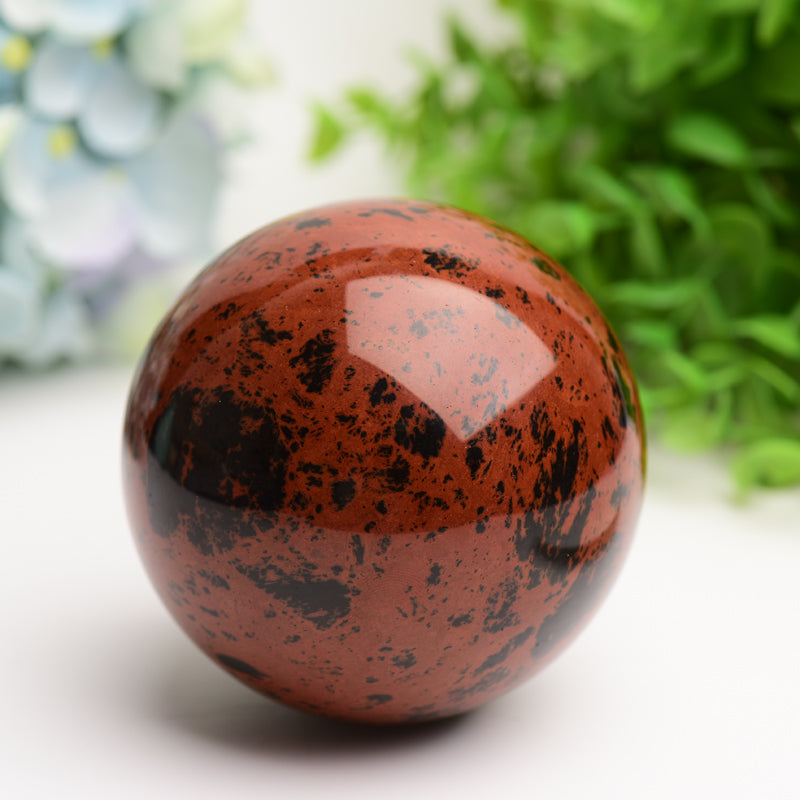 2.5”-4.0“ Mahogany Crystal Sphere Bulk Wholesale Wholesale Crystals USA