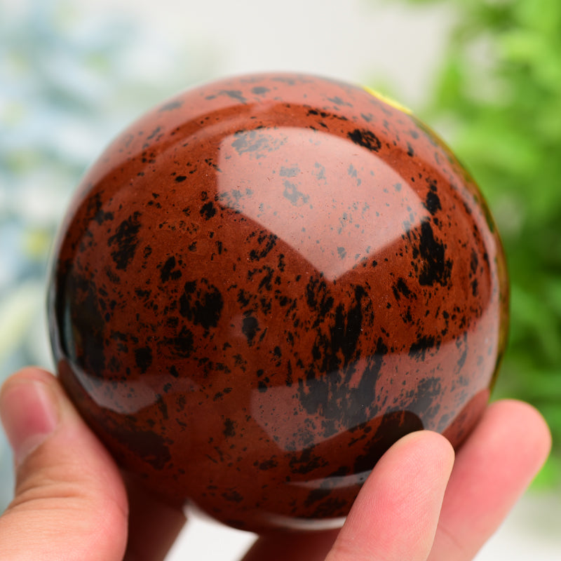 2.5”-4.0“ Mahogany Crystal Sphere Bulk Wholesale Wholesale Crystals USA