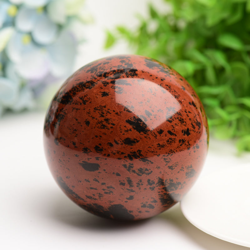 2.5”-4.0“ Mahogany Crystal Sphere Bulk Wholesale Wholesale Crystals USA