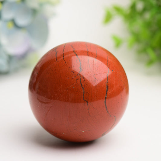 2.5"-3.0" Red Jasper Crystal Sphere Bulk Wholesale Wholesale Crystals USA