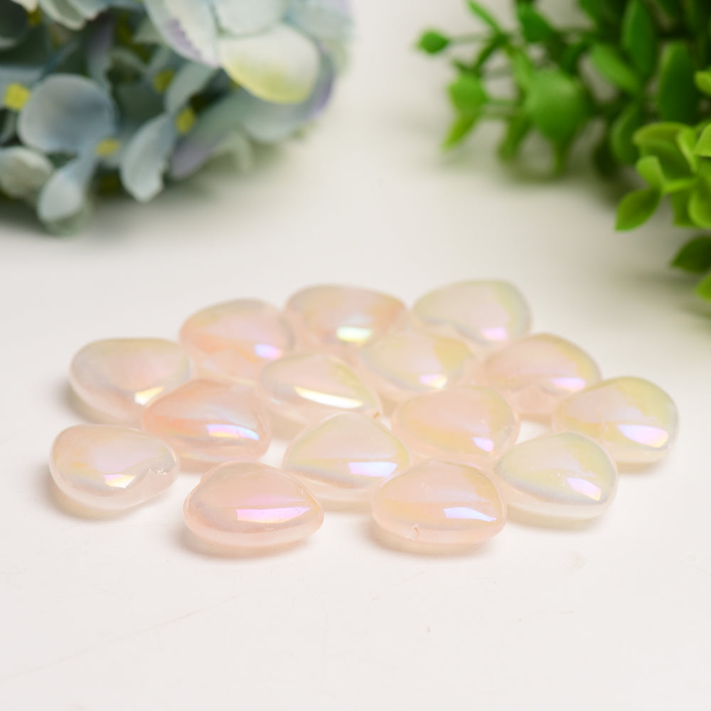 1.0" Aura Crystal Heart Carving Bulk Wholesale  Crystals USA