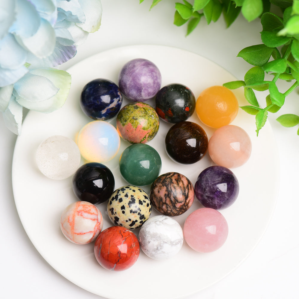 20mm Mixed Crystal Sphere Bulk Wholesale Wholesale Crystals USA