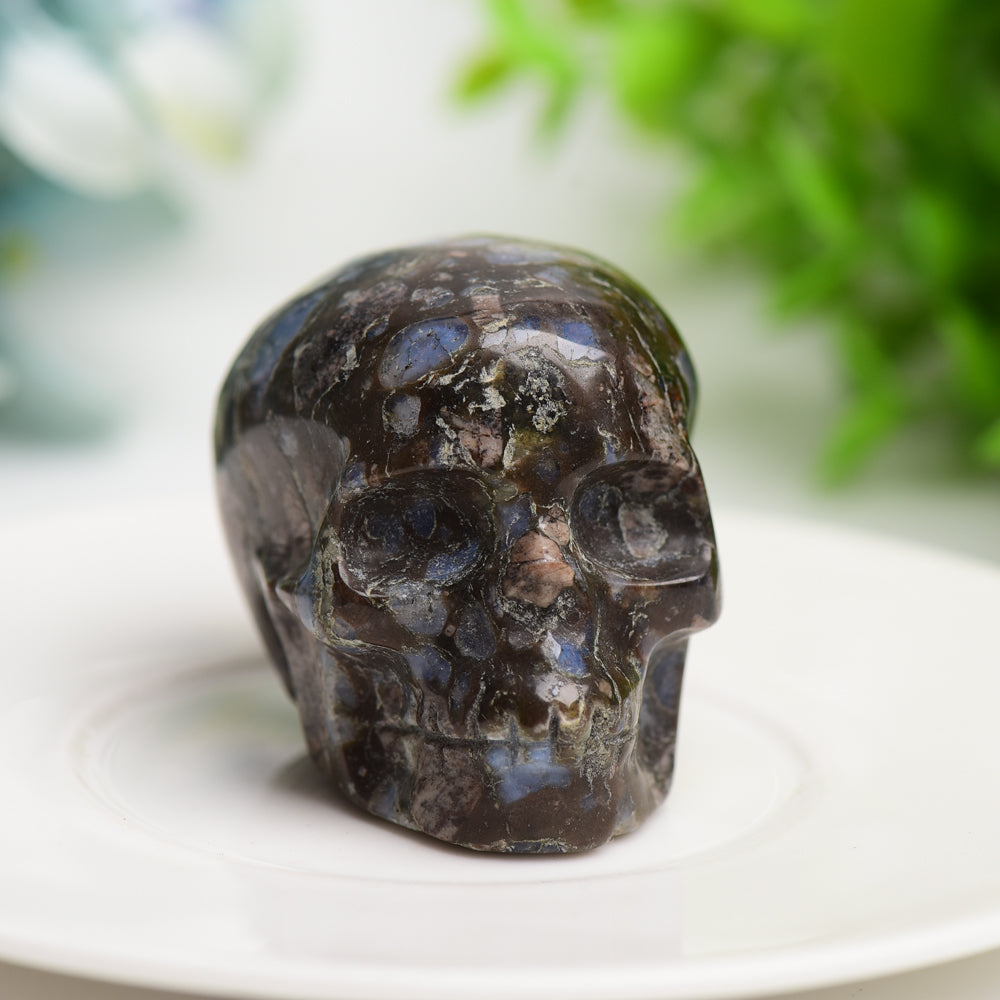 2.0" Mixed Crystal Skull Carving Bulk Wholesale Wholesale Crystals USA