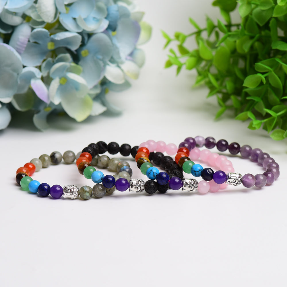 Chakra Mixed Crystal Bracelet Bulk Wholesale Wholesale Crystals USA