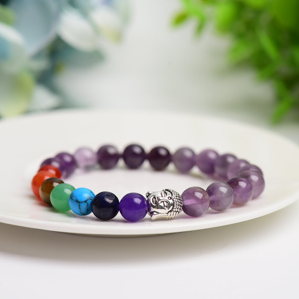 Chakra Mixed Crystal Bracelet Bulk Wholesale Wholesale Crystals USA