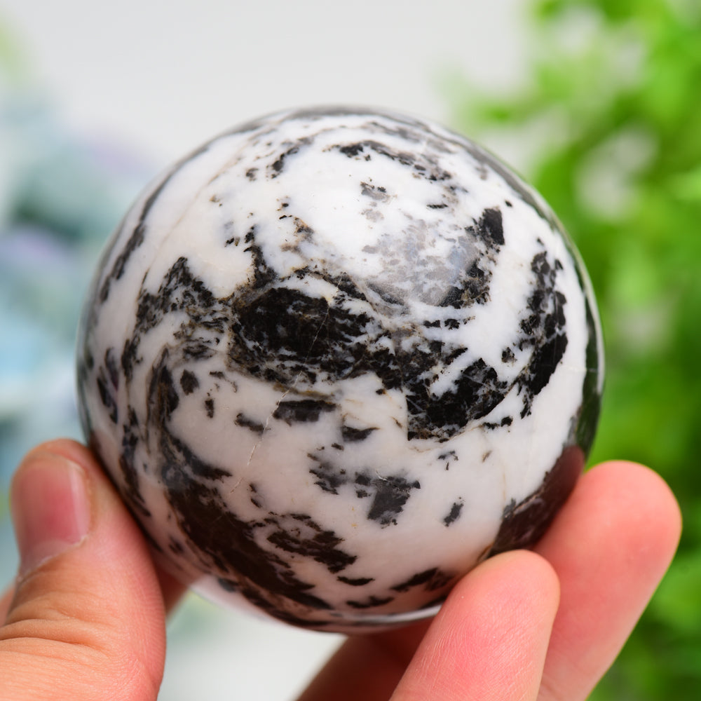 2.5"-4.0" Zebra Jasper Crystal Sphere Bulk Wholesale Wholesale Crystals USA