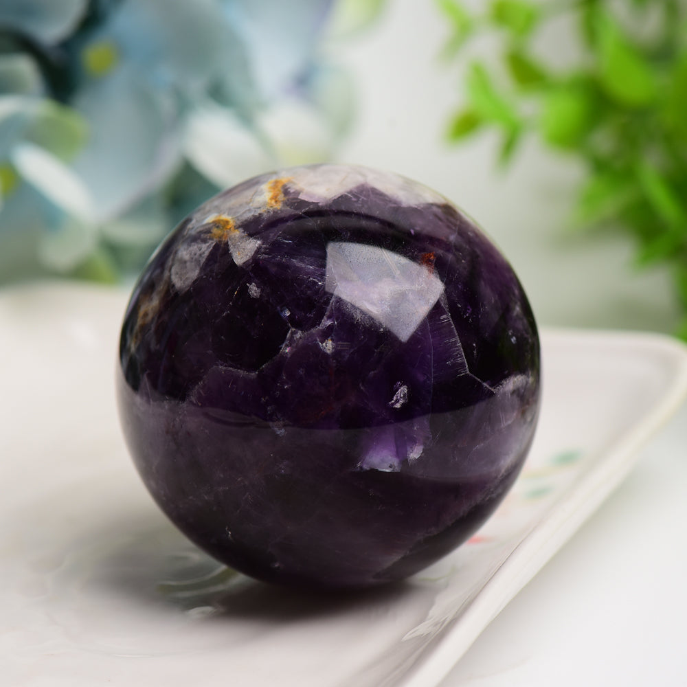 2.0"-4.0" Dream Amethyst Crystal Sphere Bulk Wholesale Wholesale Crystals USA