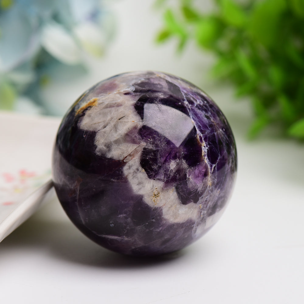 2.0"-4.0" Dream Amethyst Crystal Sphere Bulk Wholesale Wholesale Crystals USA