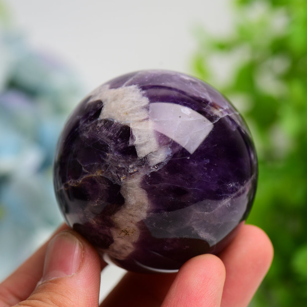 2.0"-4.0" Dream Amethyst Crystal Sphere Bulk Wholesale Wholesale Crystals USA