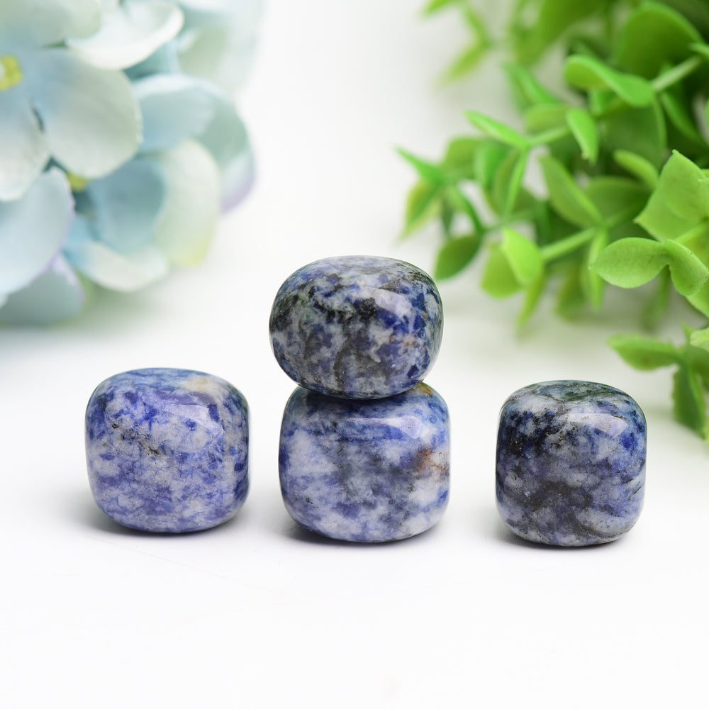 Blue Dot Crystal Tumbles Bulk Wholesale  Crystals USA