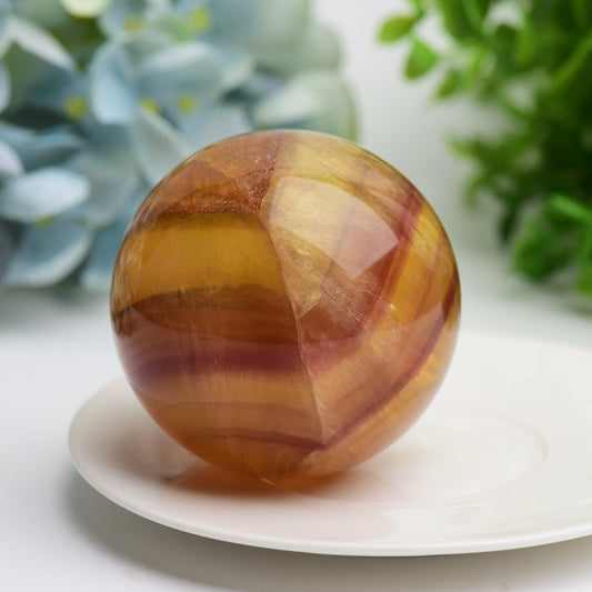 2.0"-4.0" Fluorite Crystal Sphere Bulk Wholesale Wholesale Crystals USA