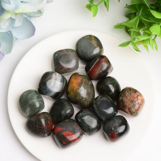 Blood Stone Crystal Tumbles Bulk Wholesale  Crystals USA