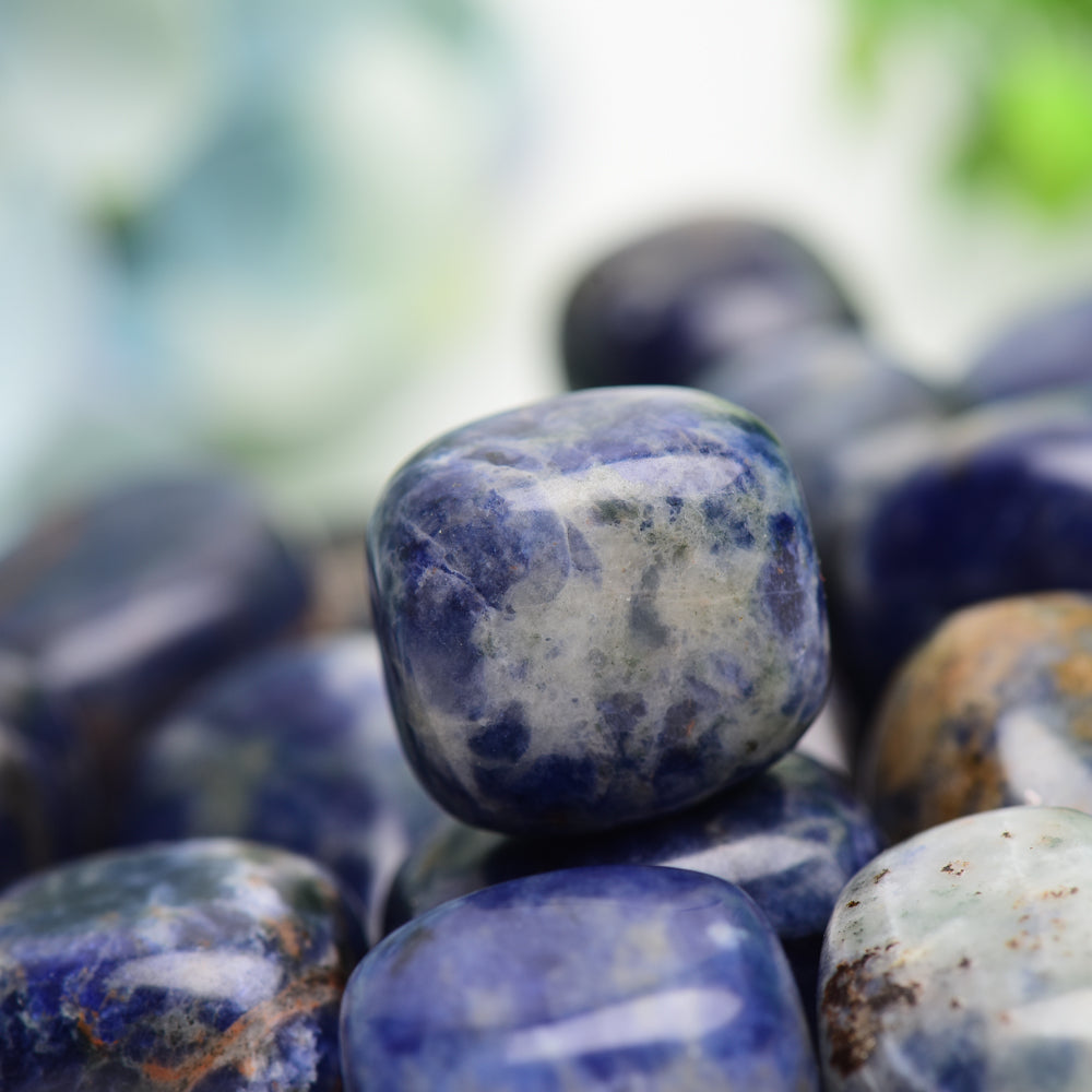 Sodalite Crystal Tumbles Bulk Wholeslae  Crystals USA