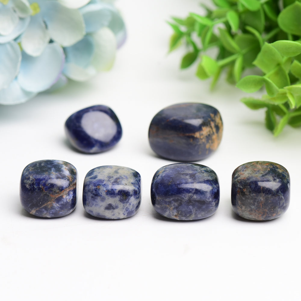 Sodalite Crystal Tumbles Bulk Wholeslae  Crystals USA