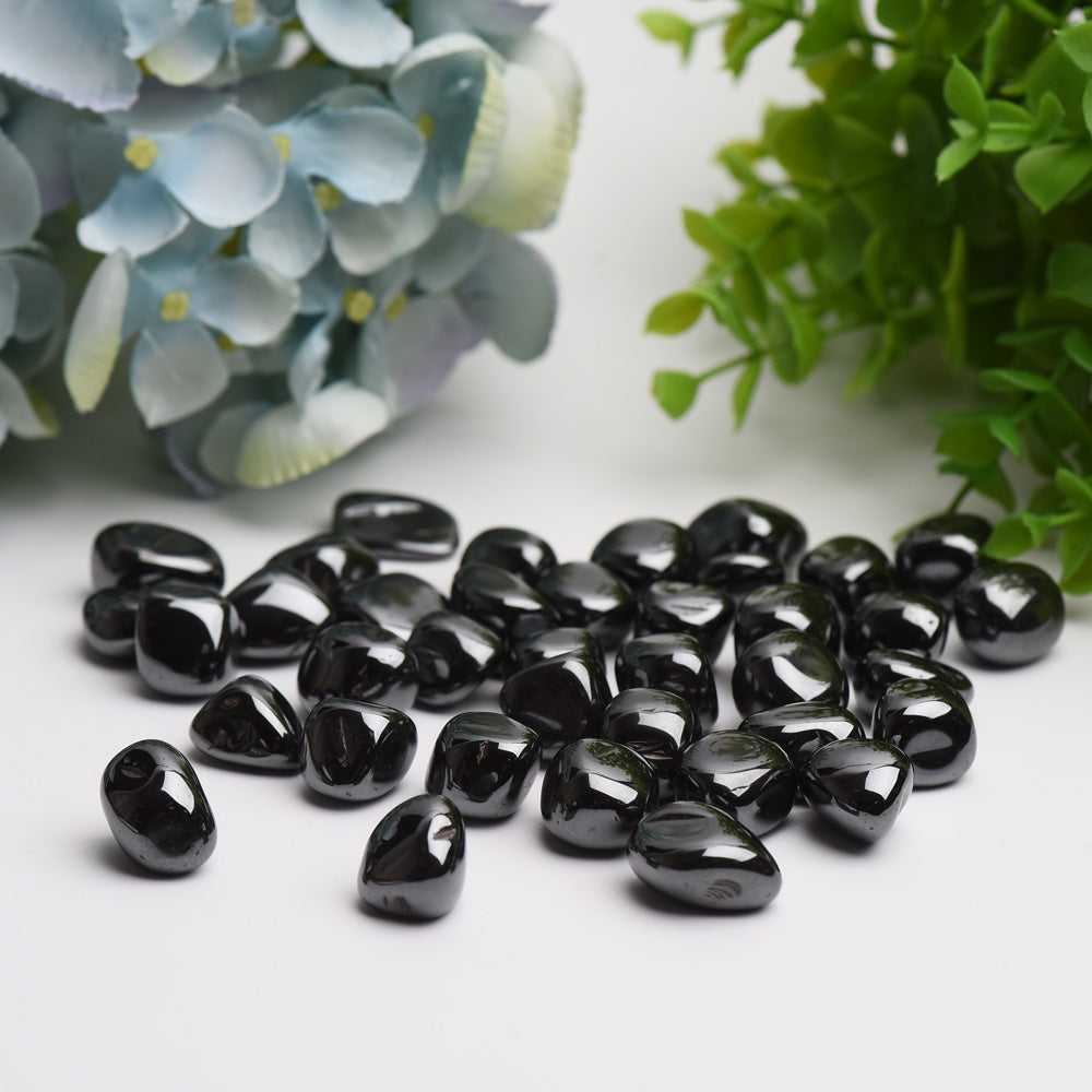 Hematite Crystal Tumbles Bag Bulk Wholesale Wholesale Crystals USA