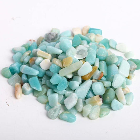 0.1kg Sky Blue Stone Crystal Chips 5-7mm Wholesale Crystals USA