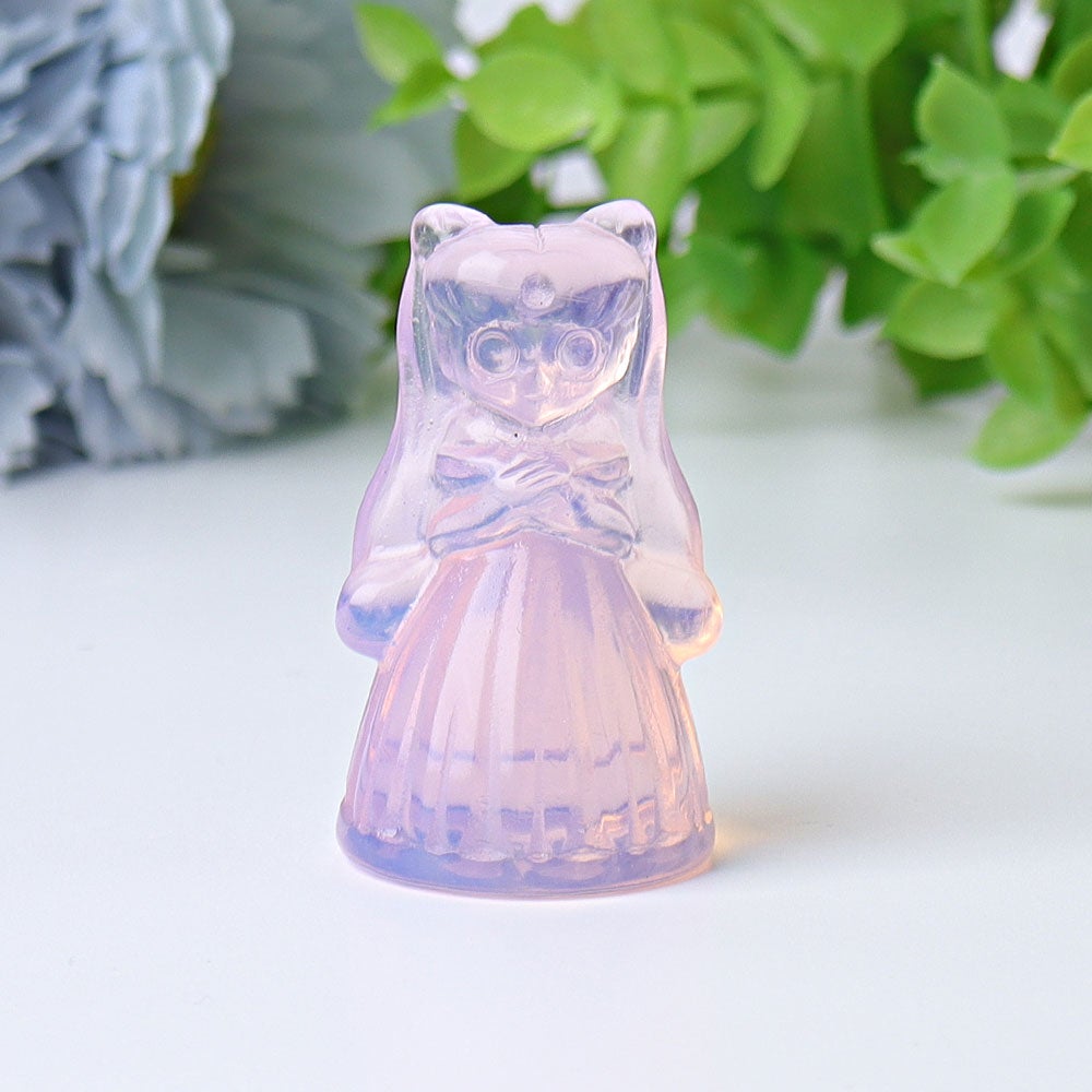 1.9" Opalite Princess Serenity Crystal Carvings Wholesale Crystals USA