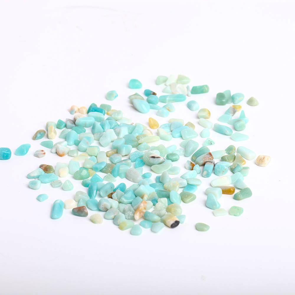 0.1kg Sky Blue Stone Crystal Chips 5-7mm Wholesale Crystals USA