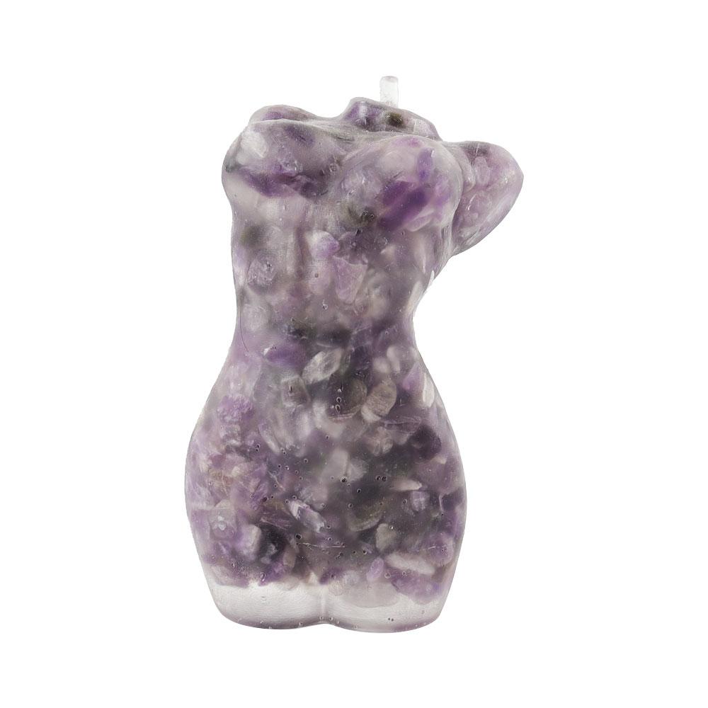 Amethyst Crystal Chips Resin Models