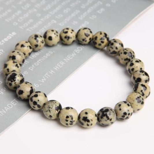 8mm Dalmatian Crystal Bracelet Wholesale Crystals USA