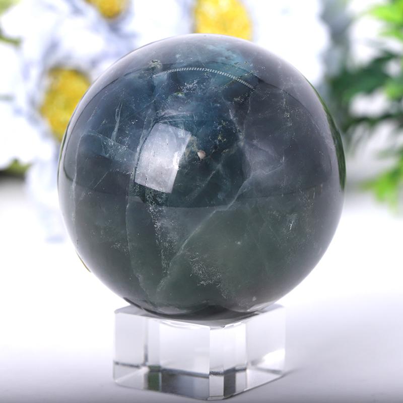 2.0"-4.0" Fluorite Sphere Wholesale Crystals USA