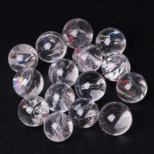 0.25kg 20mm Clear Quartz Sphere Wholesale Crystals USA