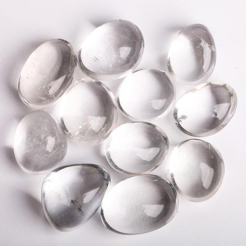 0.1kg Clear Quartz Crystal Tumbles Wholesale Crystals USA