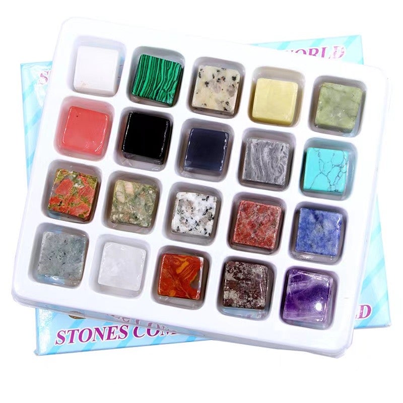 Mixed Crystal Cubes Box Wholesale Crystals USA