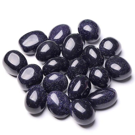 0.1kg Blue Sandstone Tumbles Crystal Tumbles for Healing Wholesale Crystals USA