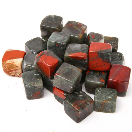 0.1kg Africa Blood Stone Cubes Wholesale Crystals USA