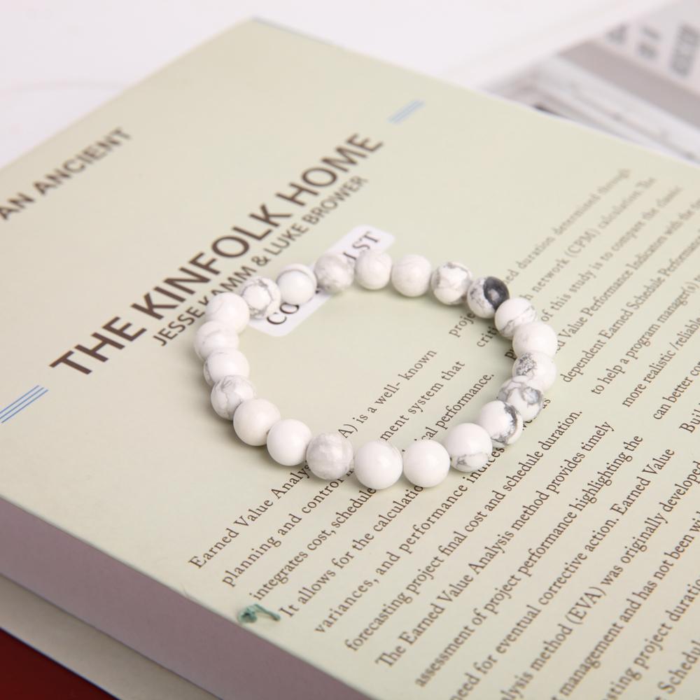 8mm Howlite Crystal Bracelet Wholesale Crystals USA