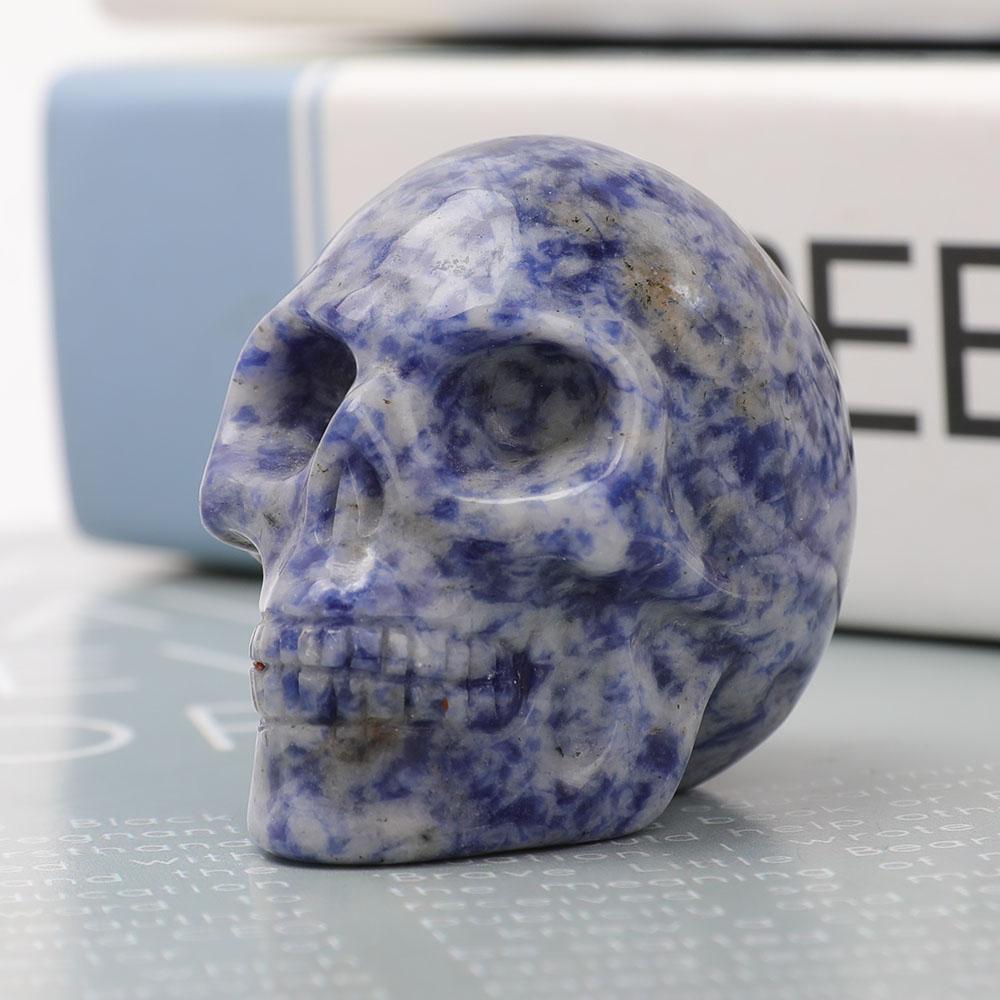 2" Sodalite Skull Carvings