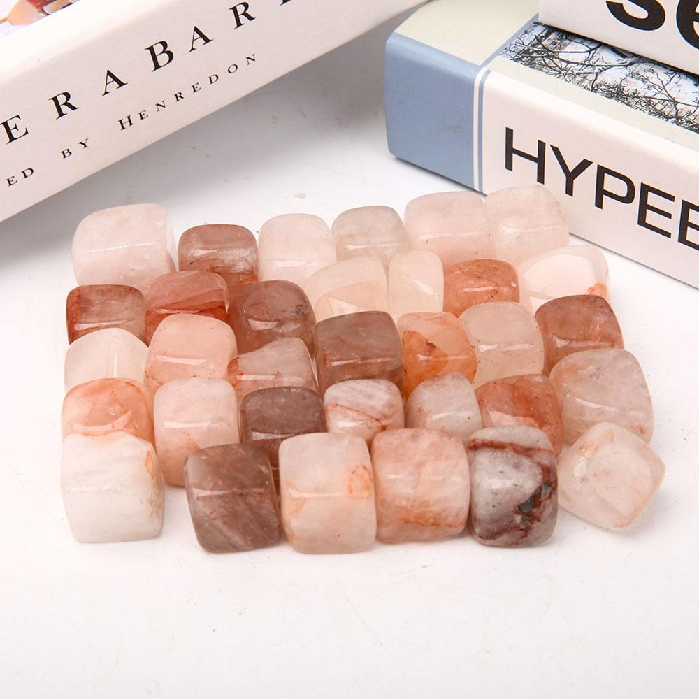 0.1kg Fire Quartz Cubes Bag Wholesale Crystals USA