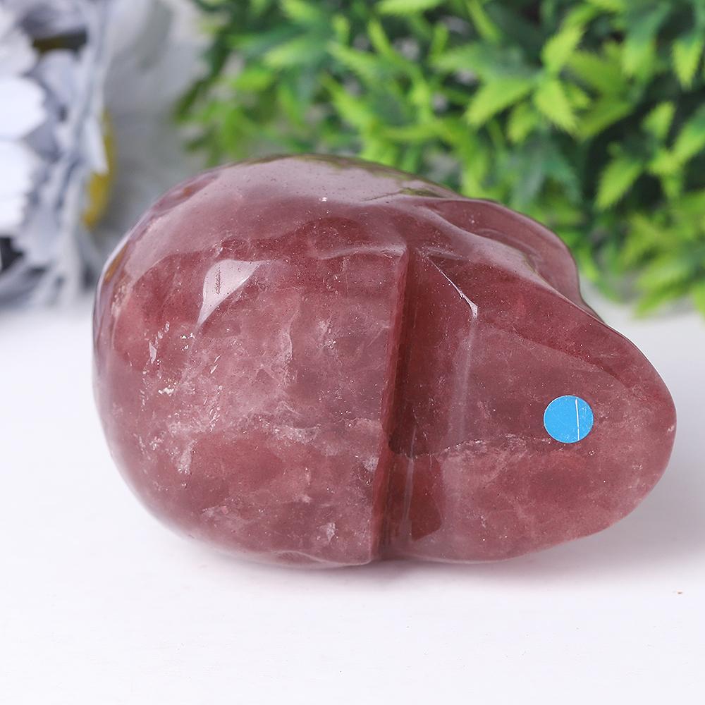 Strawberry Quartz Crystal Skull Carvings Wholesale Crystals USA