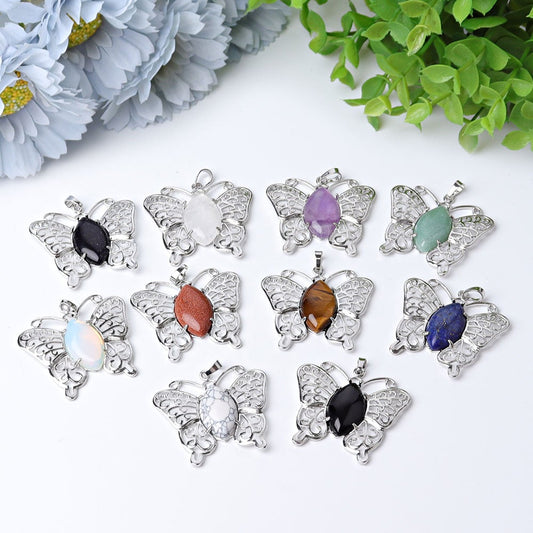 Butterfly Design Crystal Pendant Wholesale Crystals USA