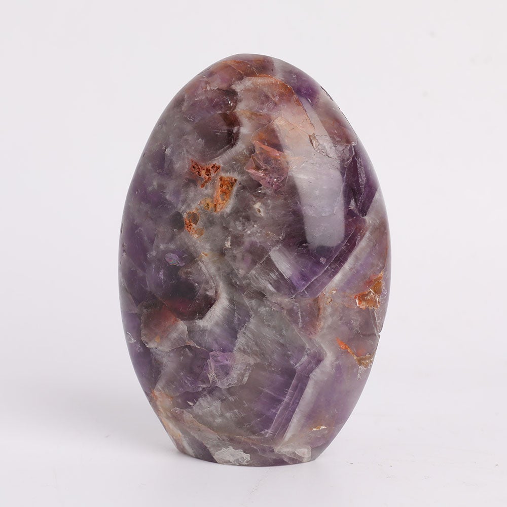 Unique Dream Amethyst Polished Stone Free Form