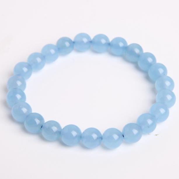 8mm Blue Chalcedony Crystal Bracelet Wholesale Crystals USA