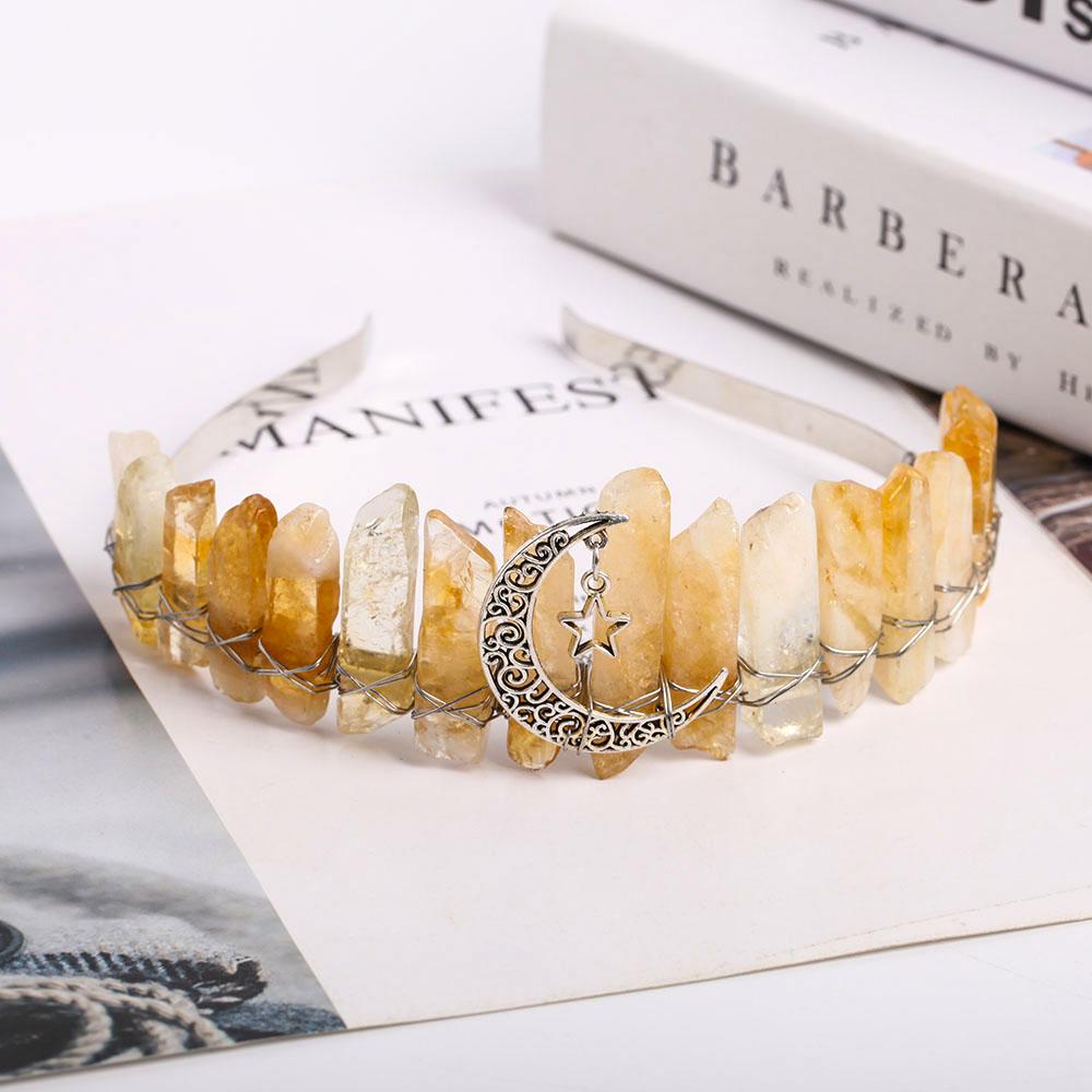 Raw Citrine Crystal Crown Wholesale Crystals USA