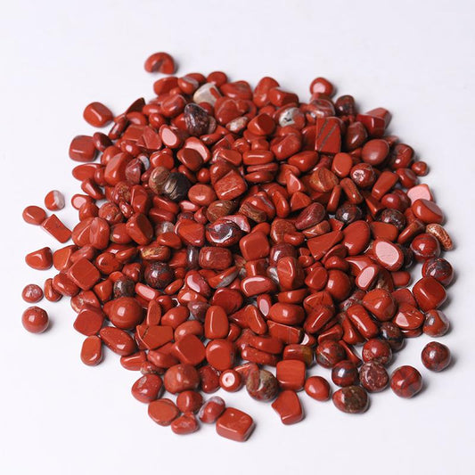 0.1kg 5-7mm Red Jasper Chips for Healing Crystal Chips Wholesale Crystals USA
