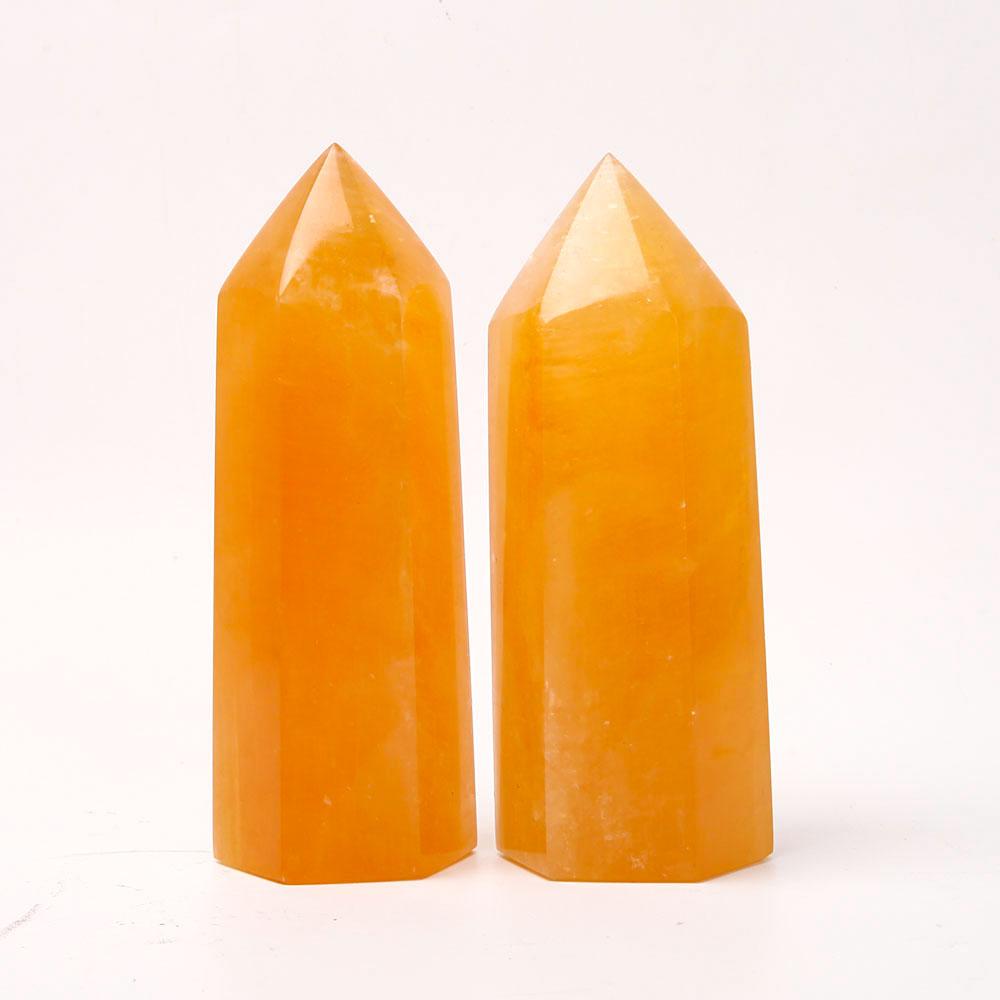 Honey Calcite Tower Wholesale Crystals USA