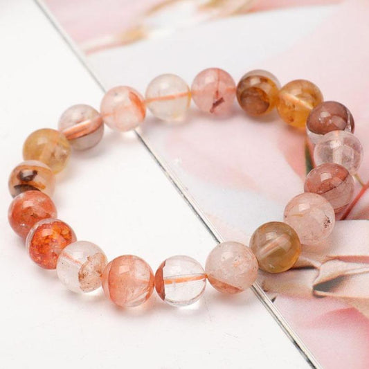 10mm Fire Quartz Bracelet Wholesale Crystals USA