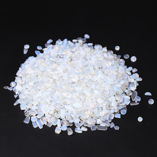 0.1kg Different Size Opalite Chips Crystal Chips for Decoration Wholesale Crystals USA