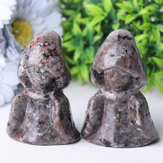 3" Yooperlite Witch Crystal Carvings for Halloween Wholesale Crystals USA