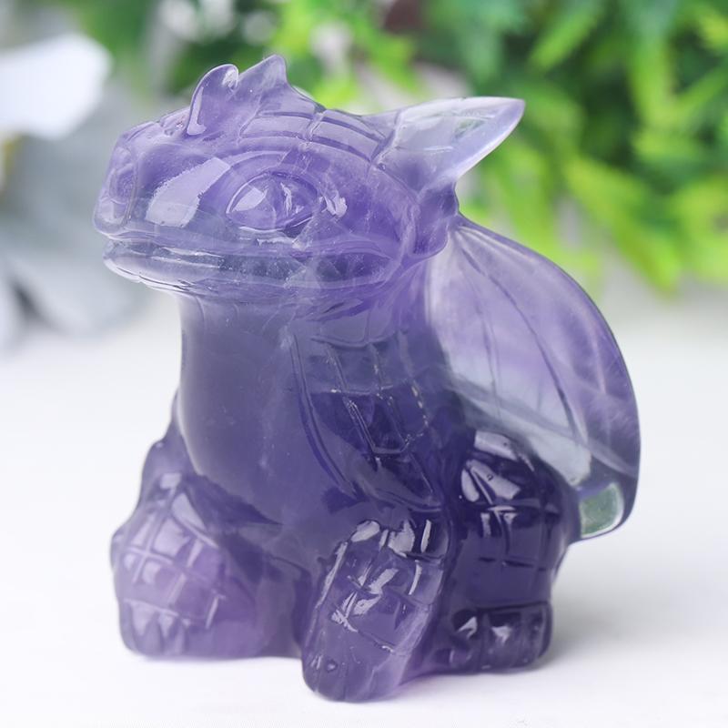 2.5" Fluorite Toothless Crystal Carvings Wholesale Crystals USA