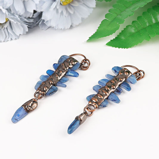 4.2" Kyanite Pendant for Jewelry Key Chain DIY Wholesale Crystals USA