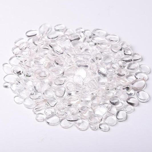 0.1kg 15mm-20mm High Quality Clear Quartz Tumbles for Healing Wholesale Crystals USA